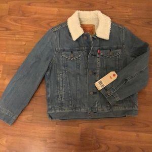 Levi Denim Fur lined Jacket